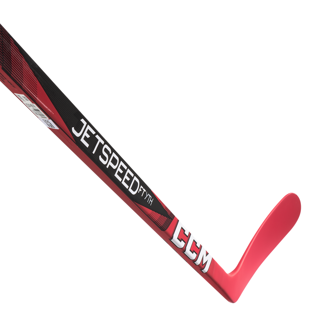 CCM Youth Jetspeed FT7 Hockey Stick - blade closeup