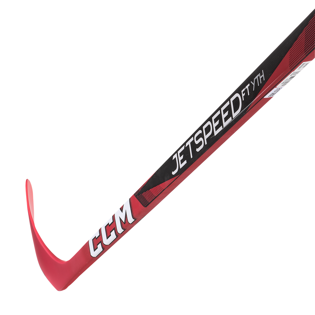 CCM Youth Jetspeed FT7 Hockey Stick - blade angle