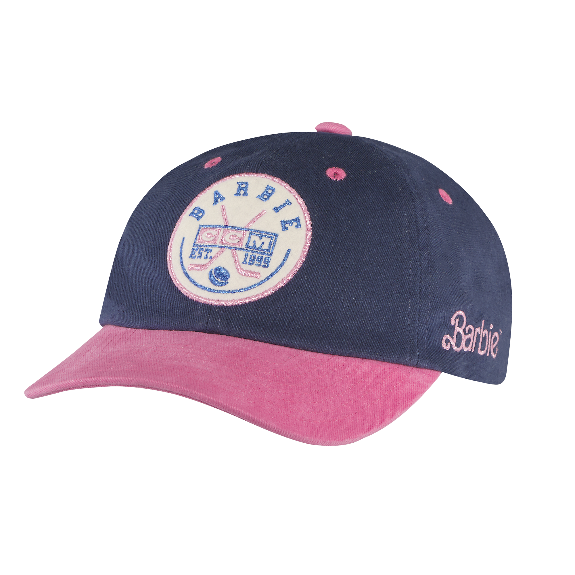 Barbie x CCM Youth Slouch Cap - front