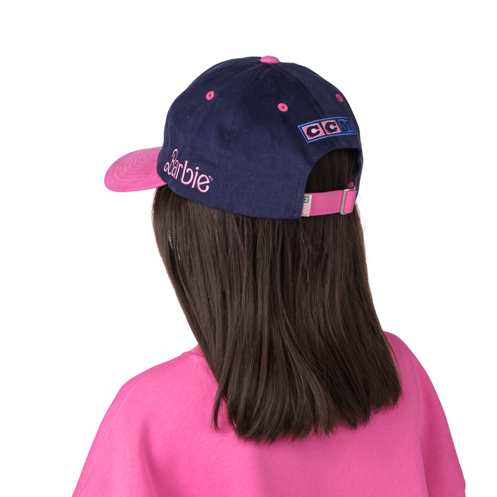 Barbie x CCM Youth Slouch Cap - back