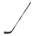 CCM Junior Ribcor Trigger 60 Hockey Stick - Black/Blue, front view