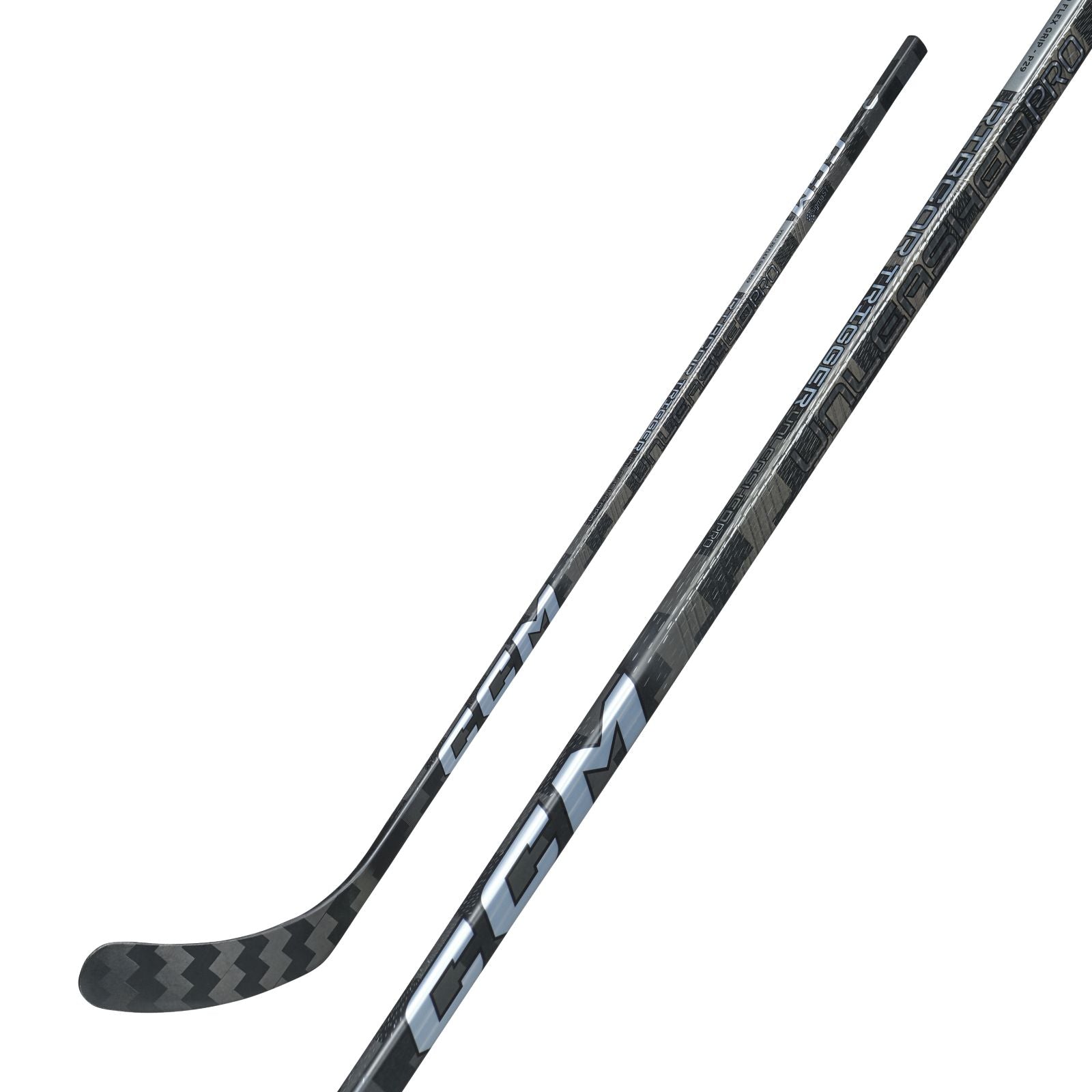 CCM Intermediate Ribcor Trigger Unleashed Pro Chrome Hockey Stick