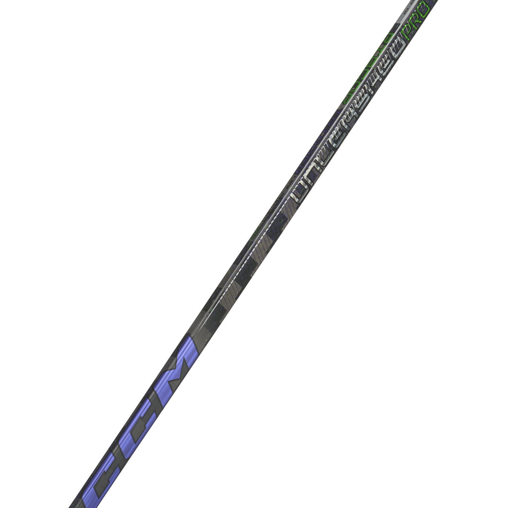 CCM Intermediate Ribcor Trigger Unleashed Pro TS Hockey Stick - shaft detail