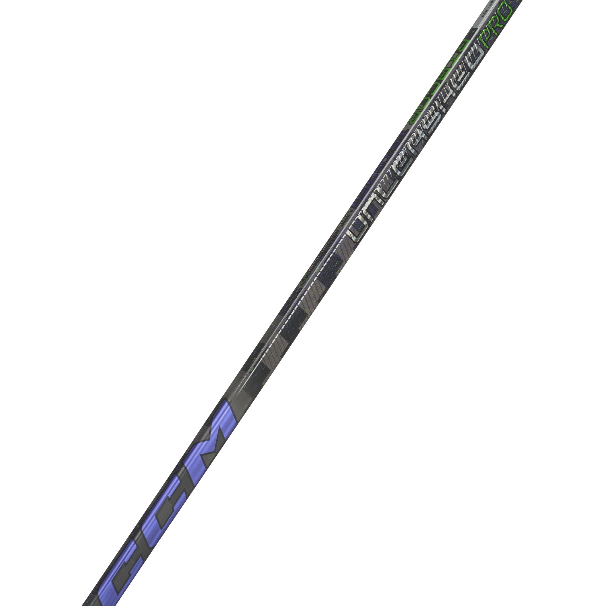 CCM Intermediate Ribcor Trigger Unleashed Pro TS Hockey Stick - shaft detail