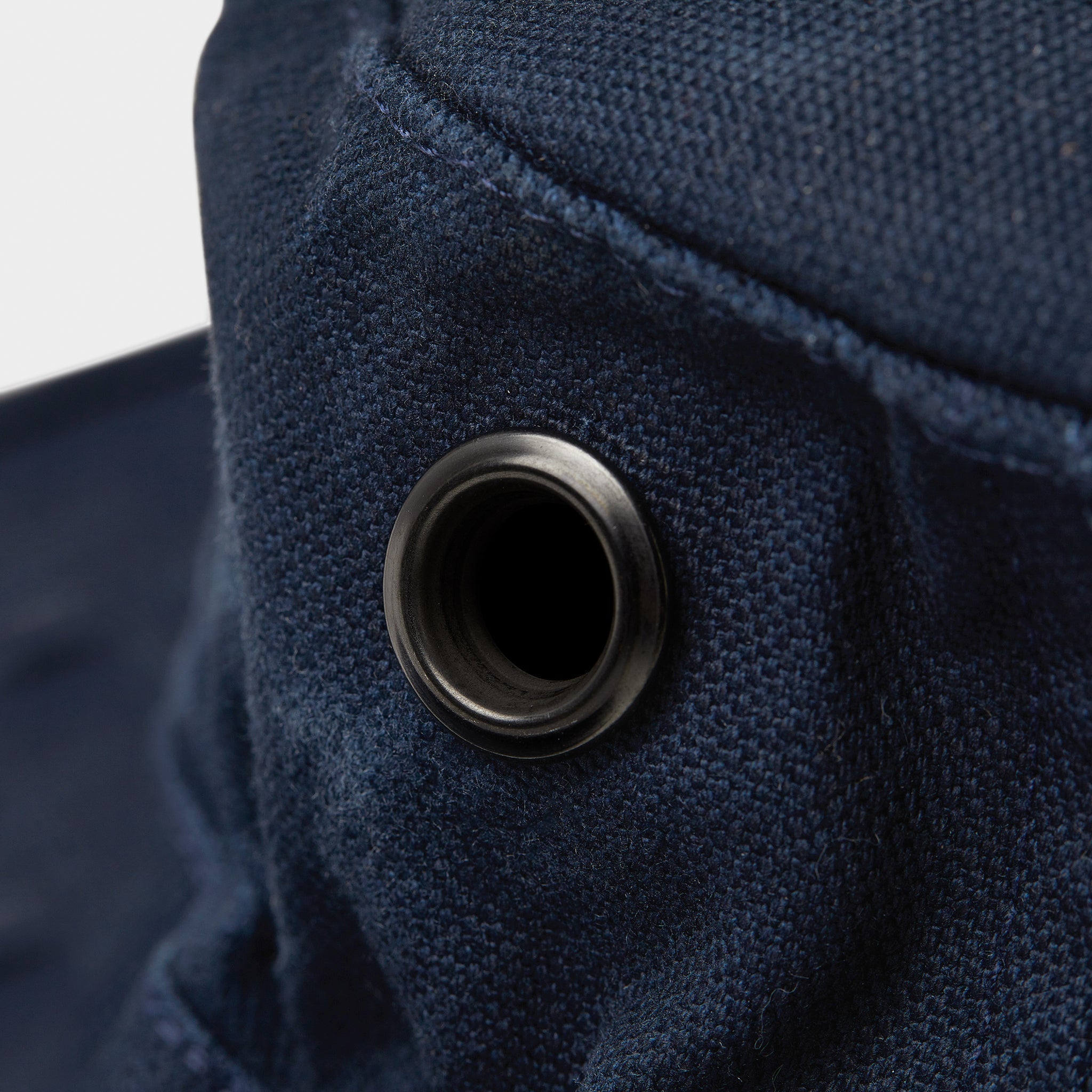Tilley T3 Wanderer Hat in Dark Navy, brass eyelet and brim detail