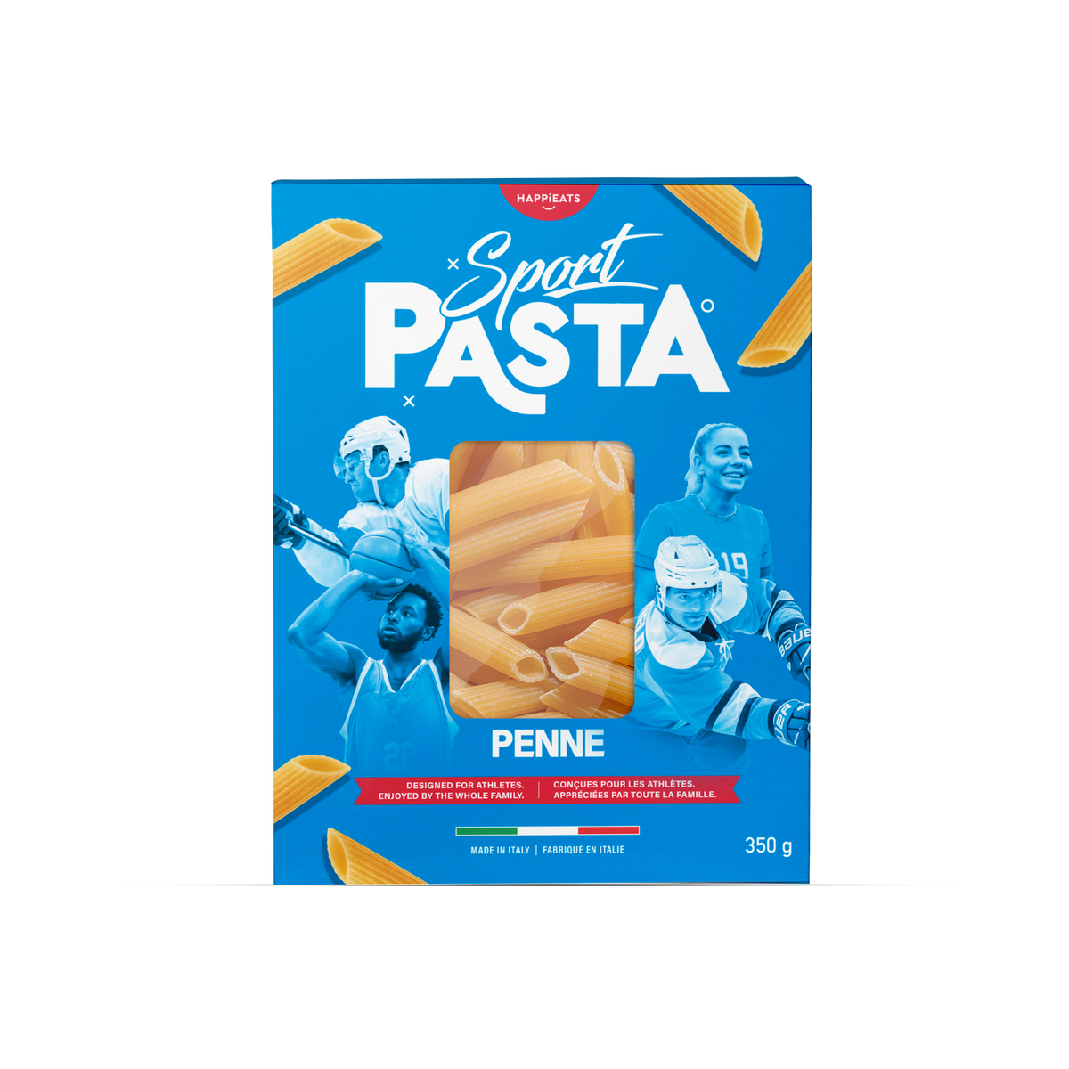 HappiEats Sport Pasta - 350 g - Penne, box