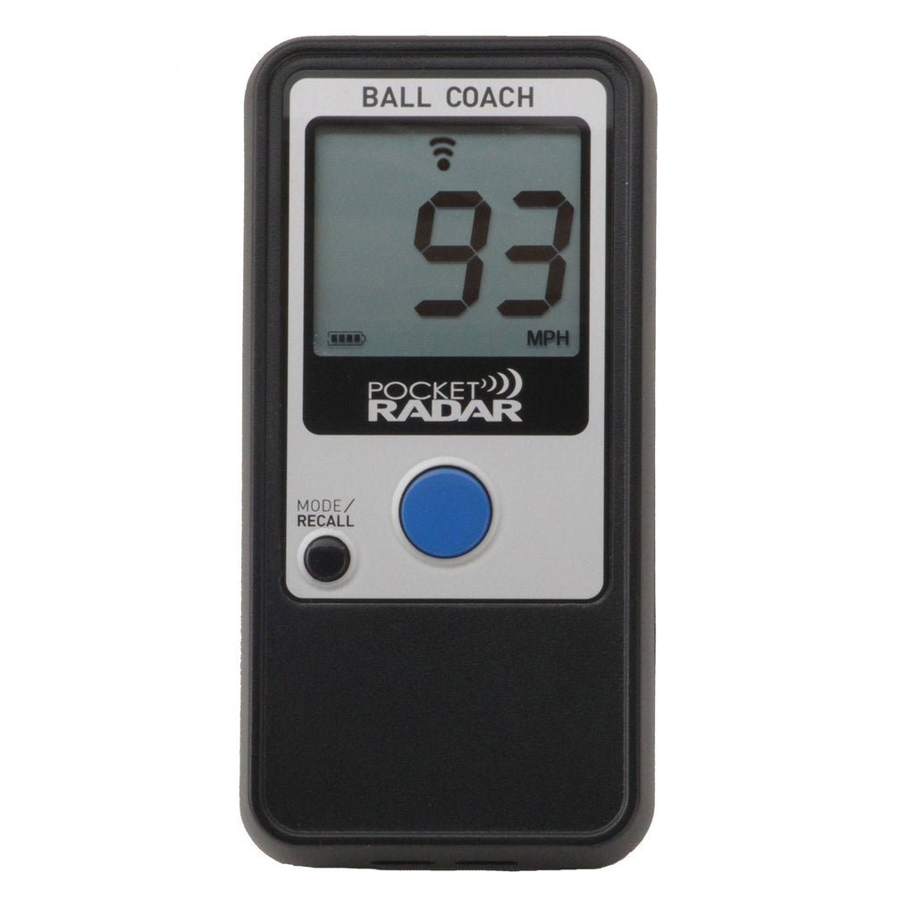 Pocket Radar Ball Coach - front