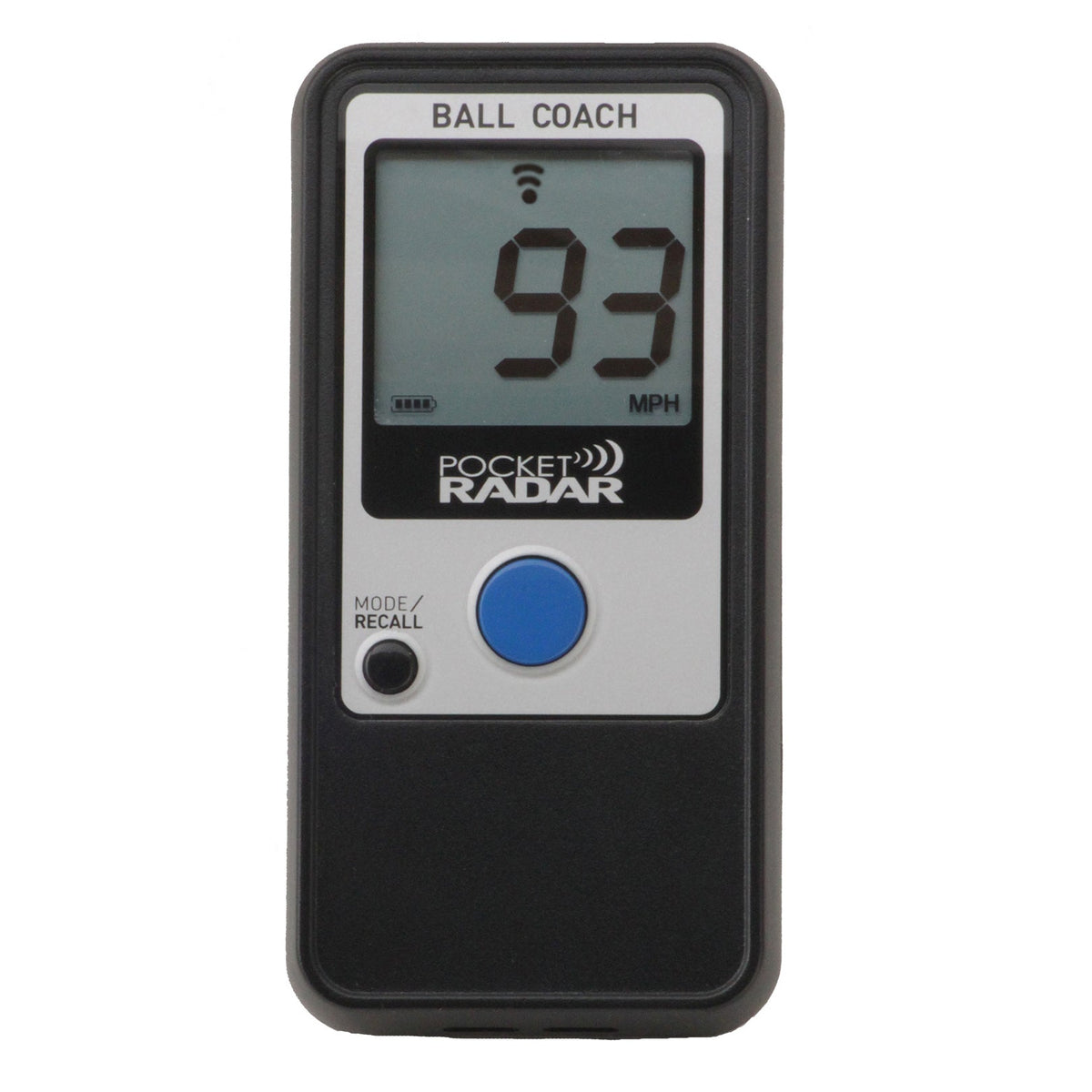 Pocket Radar Ball Coach - front