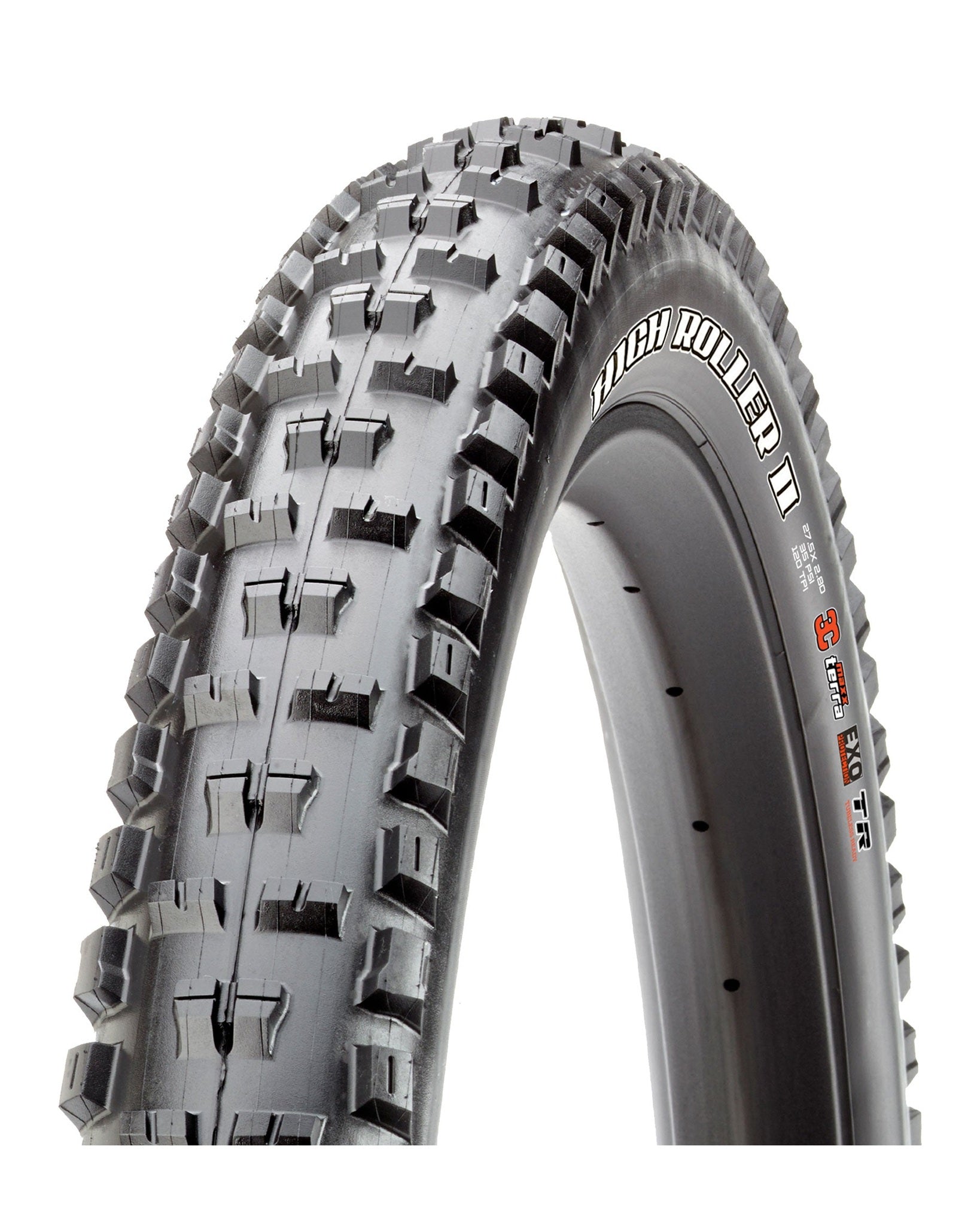 Maxxis High Roller II EXO Tire Black