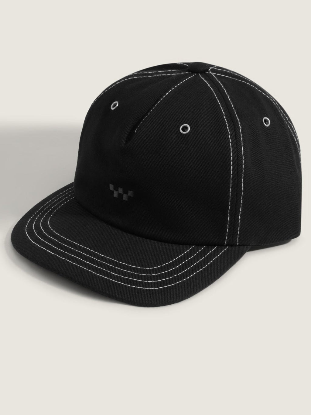 Vans LX Fractured Hat Faded Black front