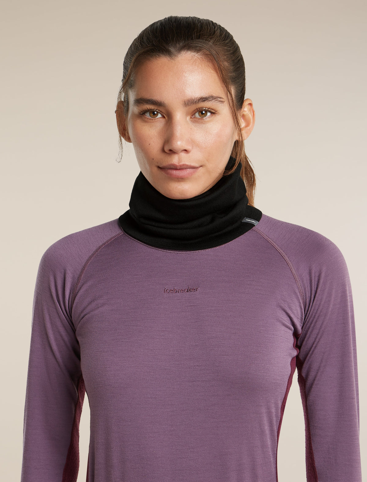Icebreaker Unisex Merino Apex Chute - Black, view 2
