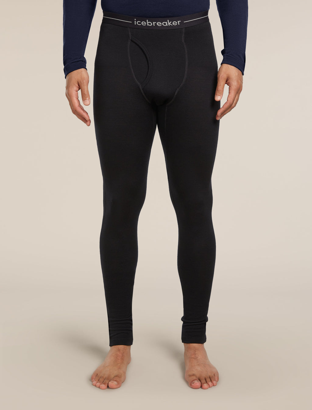 Icebreaker Men's Merino 260 Tech Leggings - Black - front
