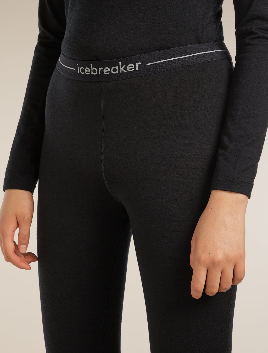 Icebreaker 200 Oasis Thermal Leggings - Black
