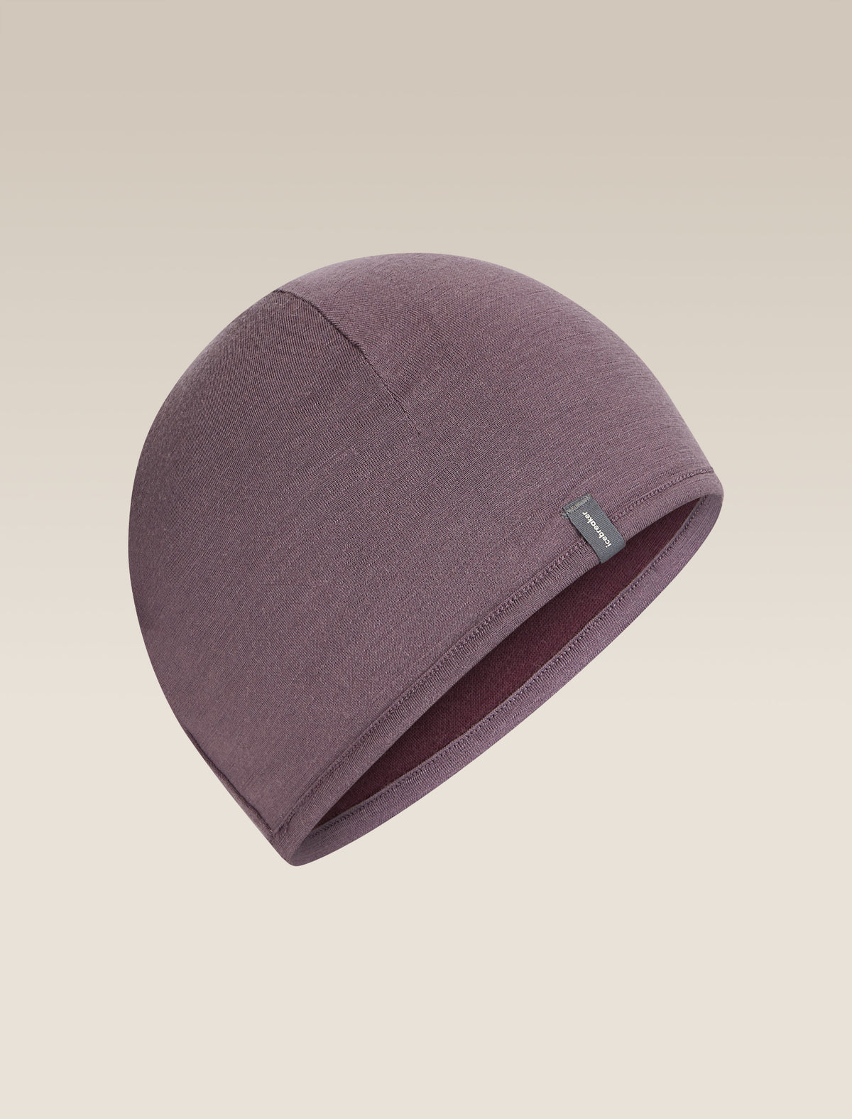 Icebreaker Pocket Hat Adult Reversible Toque - Dark Berry/Plum, view 2