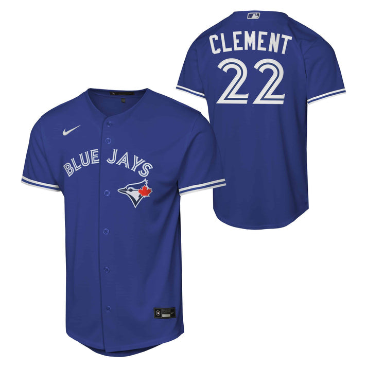 Nike Youth Toronto Blue Jays Ernie Clement Alternate 2 Jersey