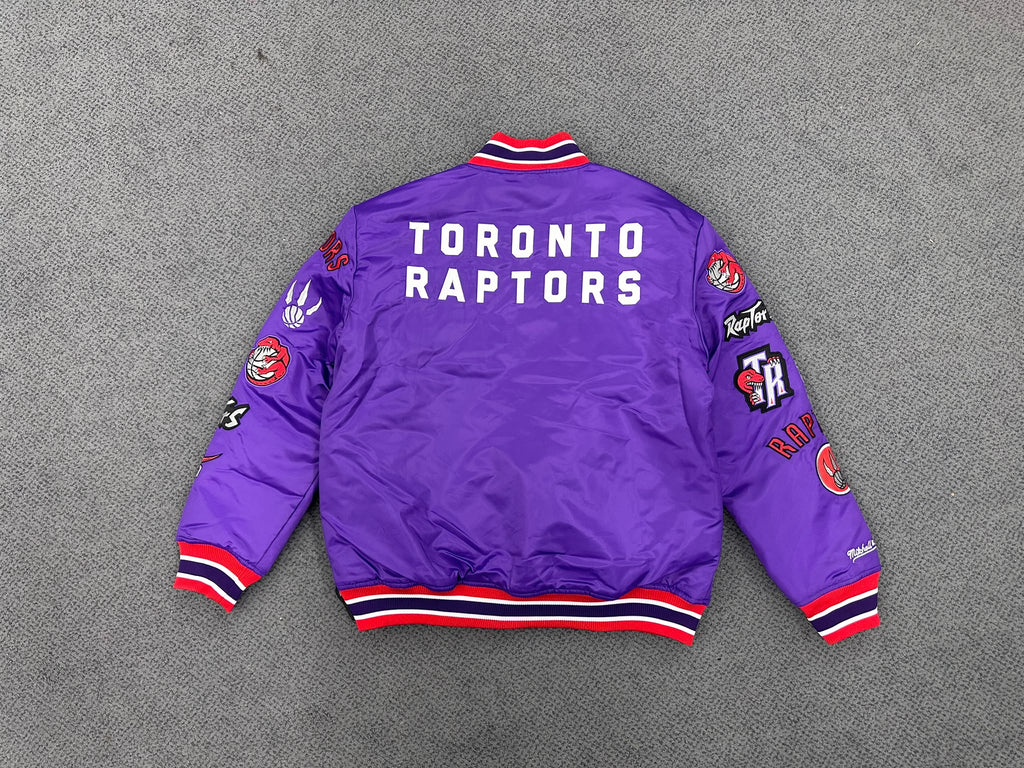 Mitchell & Ness Toronto Raptors All In Satin Jacket