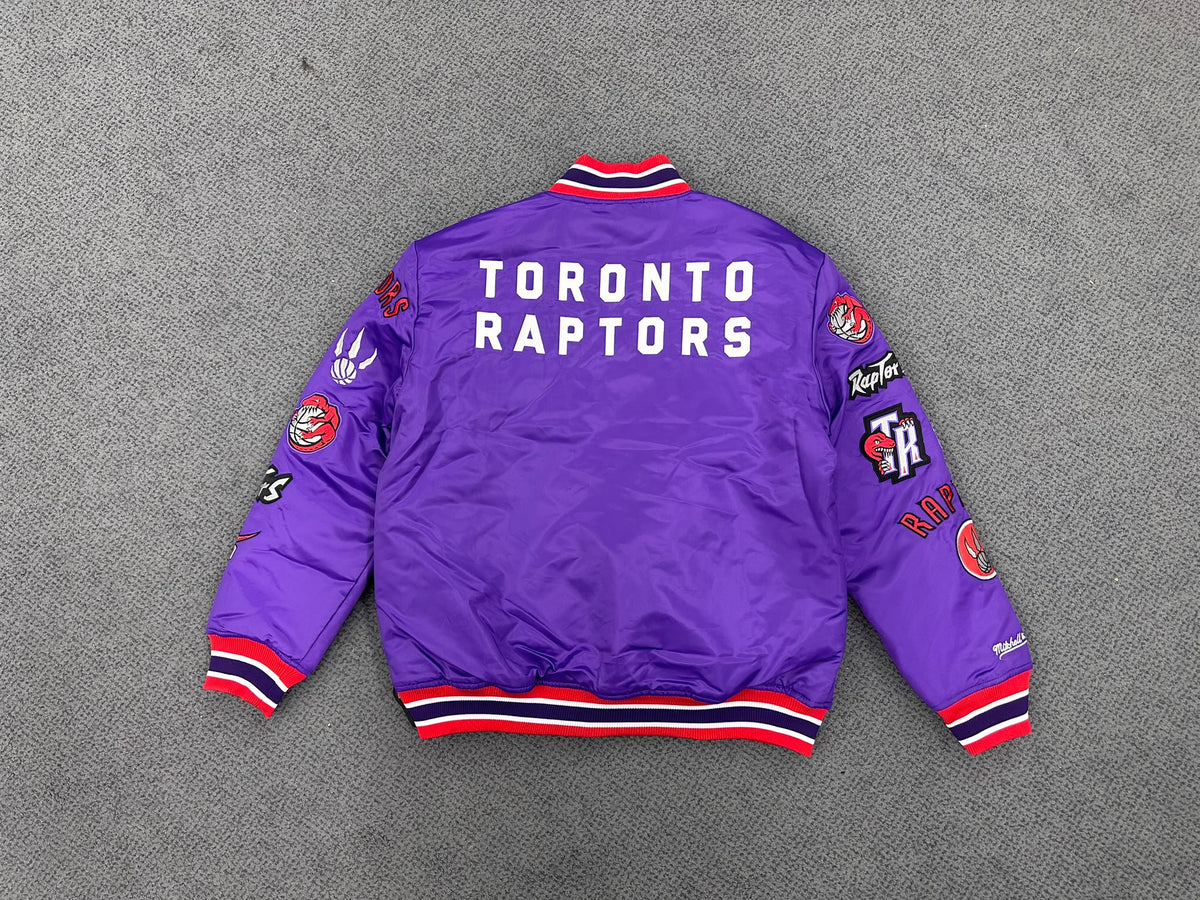 Mitchell & Ness Toronto Raptors All In Satin Jacket