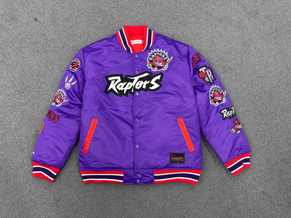 Mitchell & Ness Toronto Raptors All In Satin Jacket