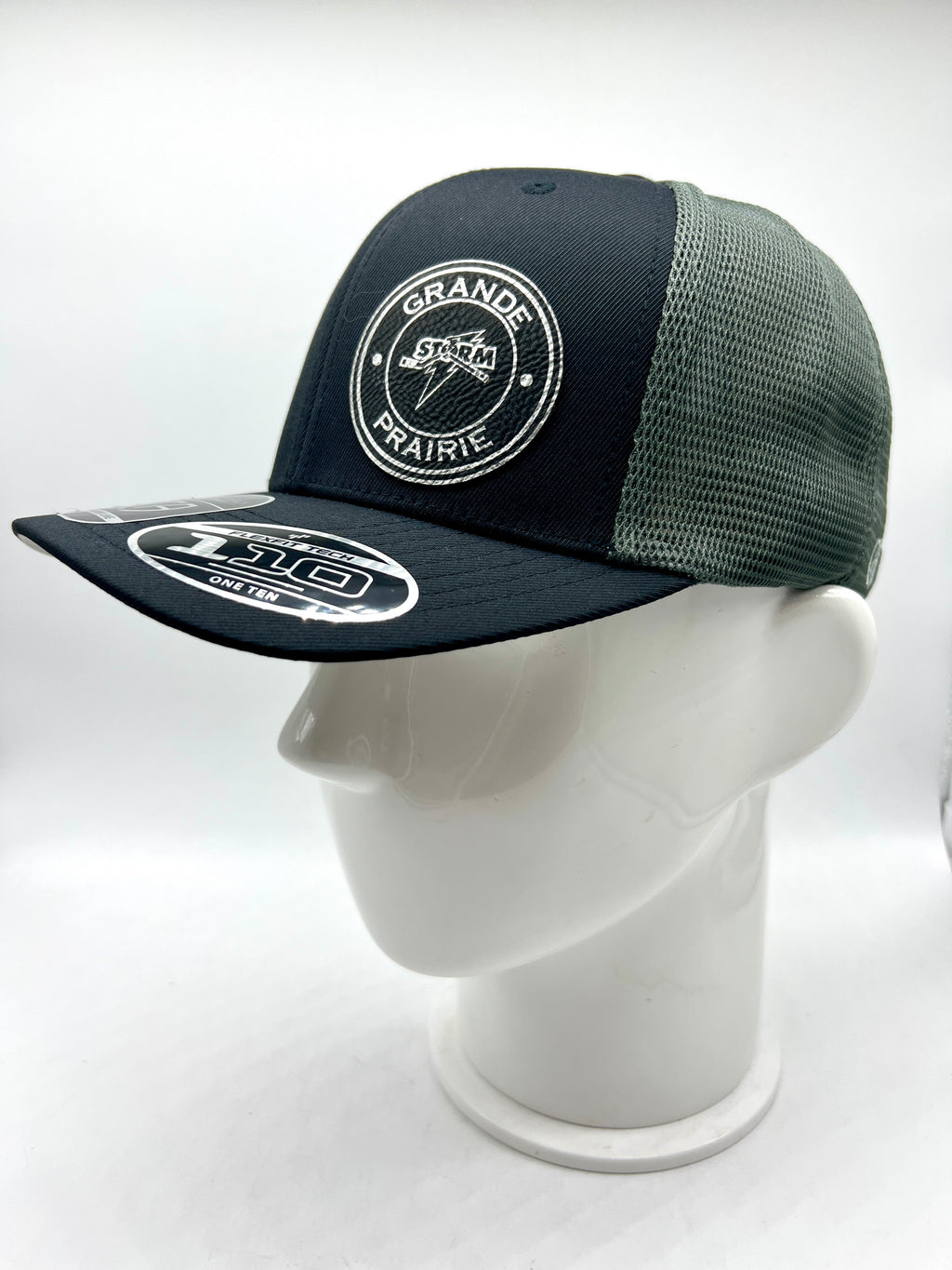 Storm Leather Patch Trucker Cap