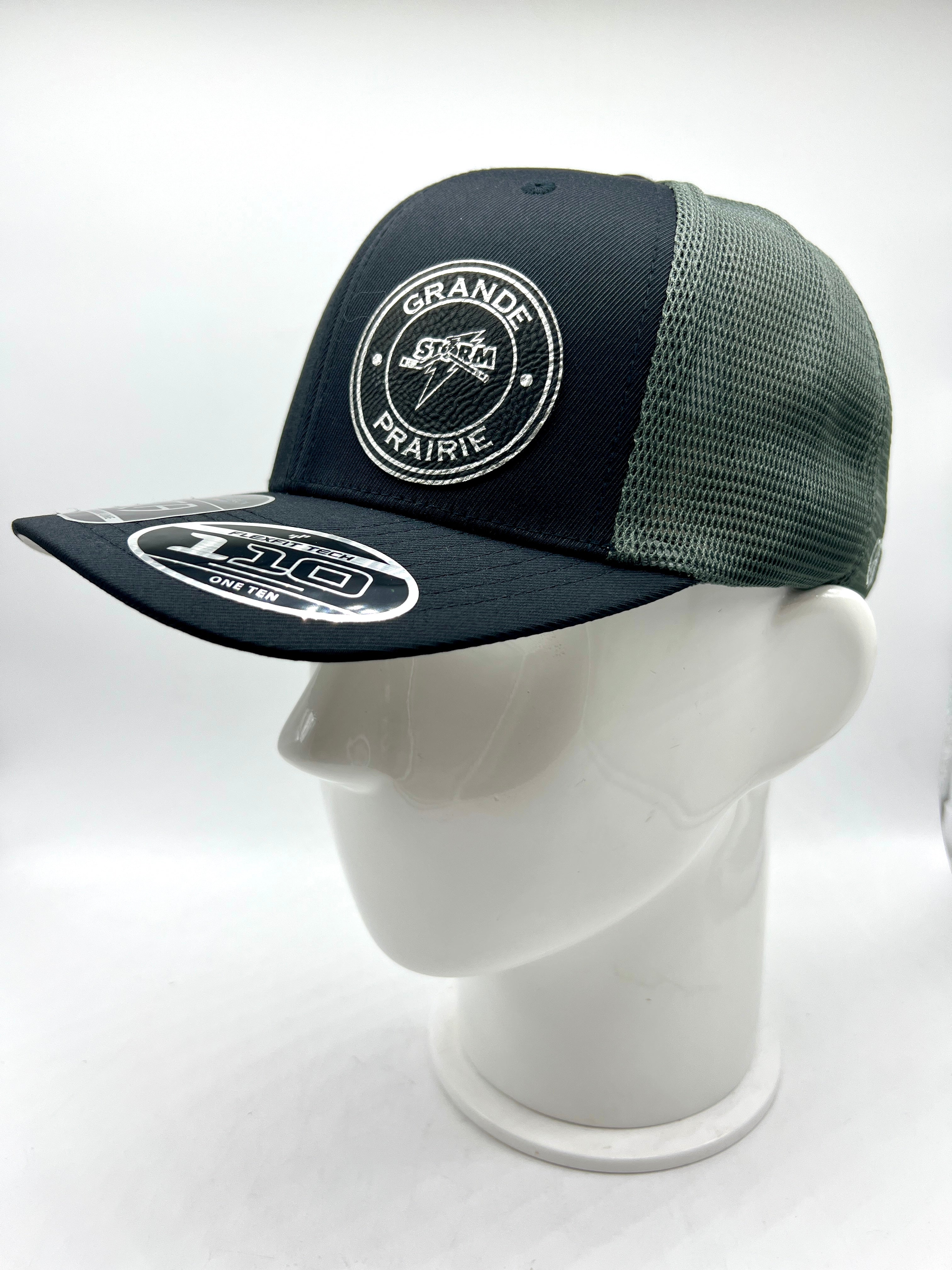 Storm Leather Patch Trucker Cap