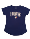 Outerstuff Toronto Blue Jays Home of Success dolman tee in navy, front
