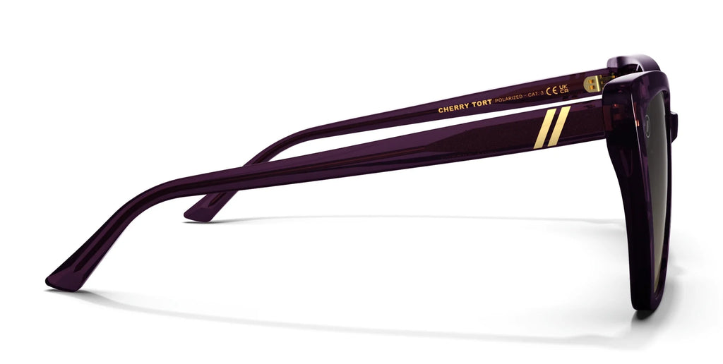 Blenders Isla Polarized Sunglasses - PURP TORT 56 YELLOW