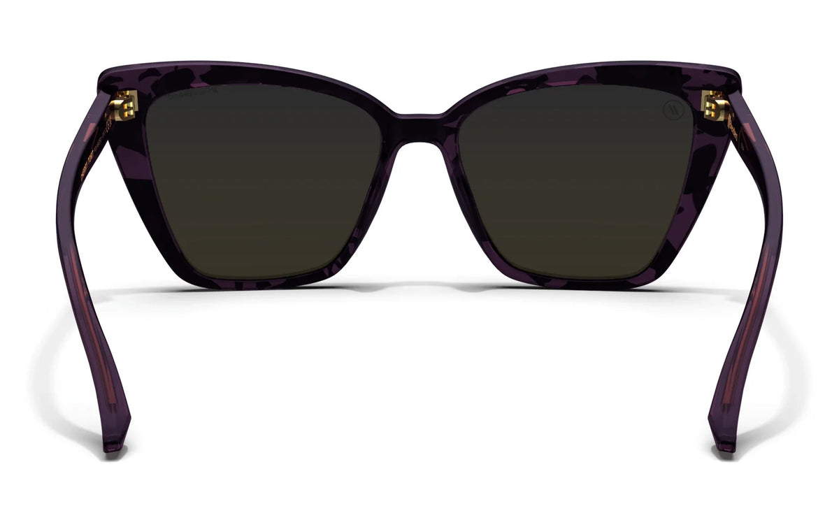 Blenders Isla Polarized Sunglasses - PURP TORT 56 YELLOW
