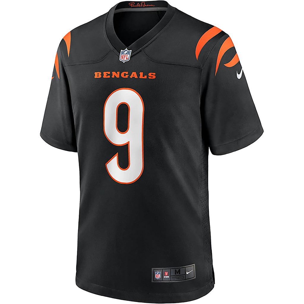Nike Joe Burrow Black Cincinnati Bengals Game Player Jersey