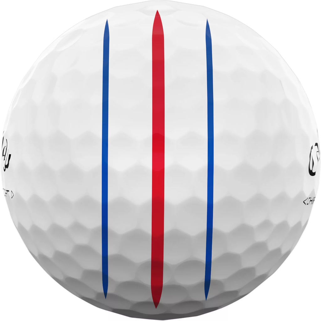 2024 Chrome Soft Triple Track Golf Balls - 1 Dozen