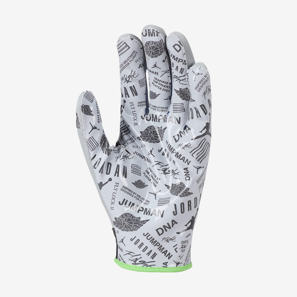 Jordan Fly Lock 2.0 Football Gloves - Anthracite - palm