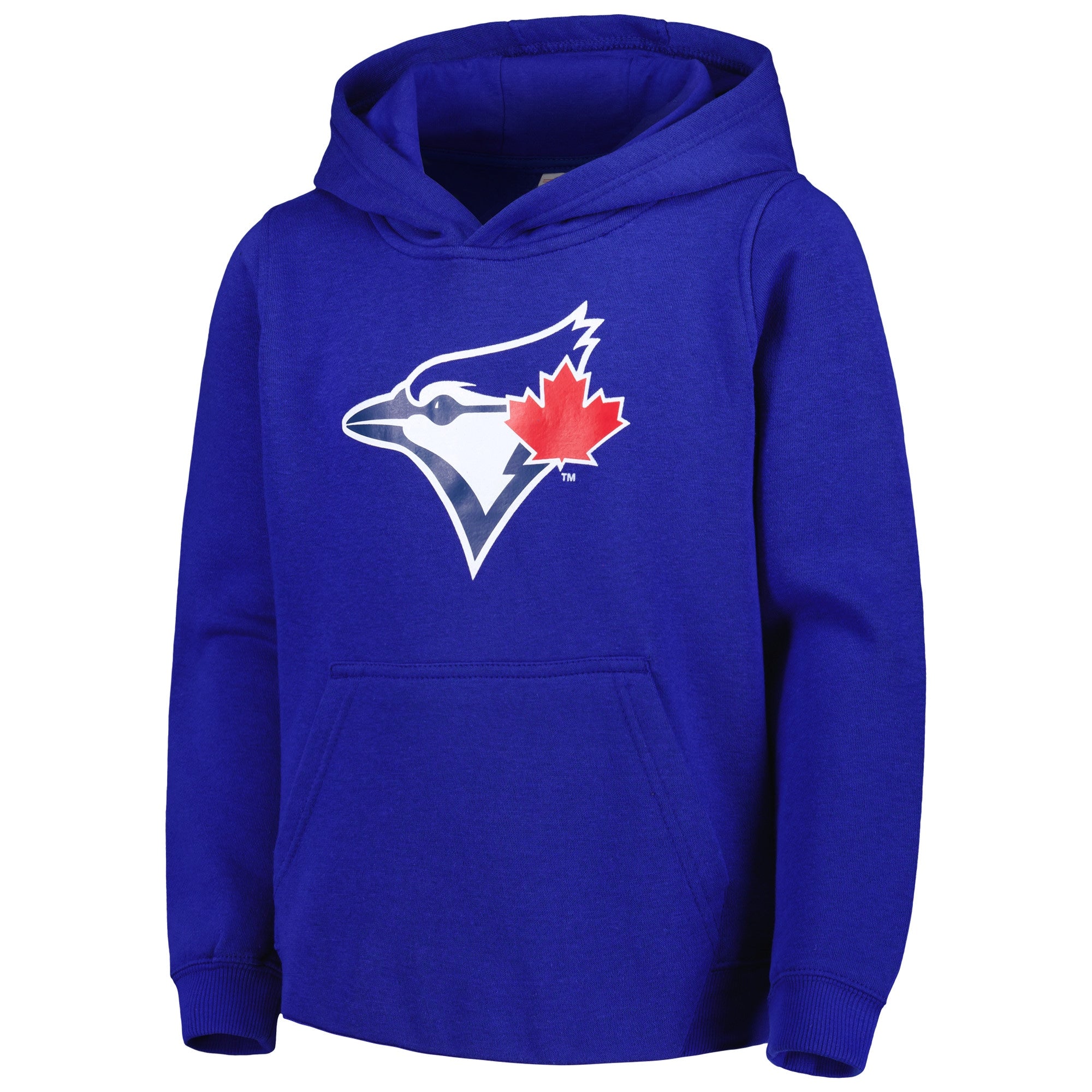 Youth Toronto Blue Jays Royal Team Primary Logo Pullover Hoodie - front