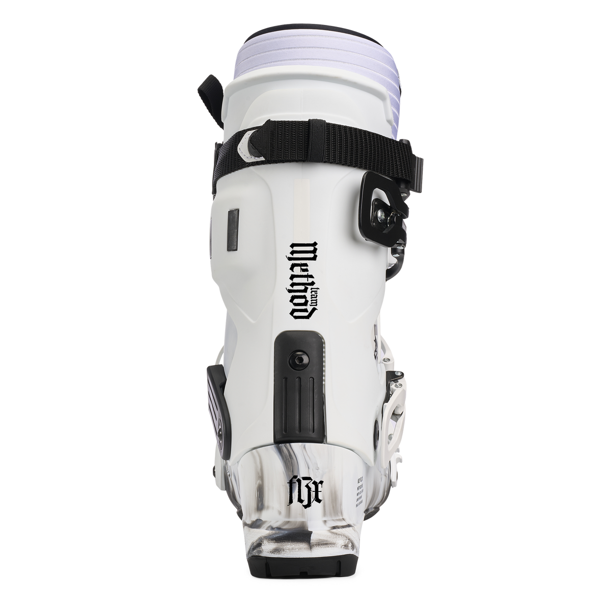 K2 Men's Method Team Ski Boots 2027 - White/Black, rear view