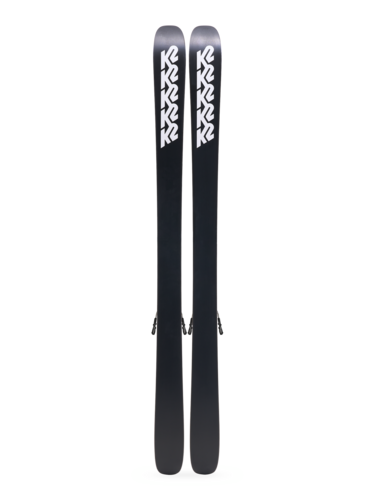 K2 Men's Reckoner 92 QuikClik Free Skis 2026 - Orange/Black, base view