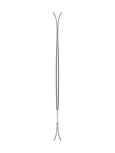 K2 Men's Reckoner 92 QuikClik Free Skis 2026 - Orange/Black, side profile view