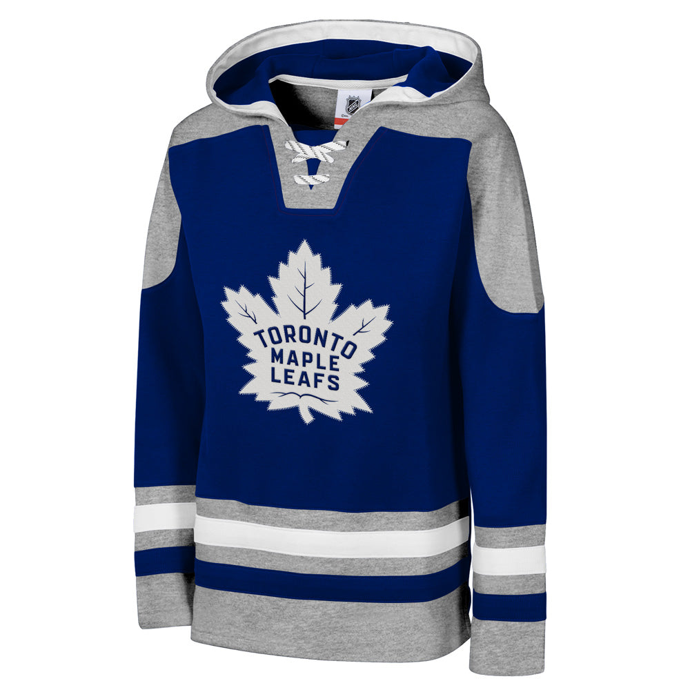 Outerstuff Youth Toronto Maple Leafs Ageless Must Have Lacer Hoodie - front