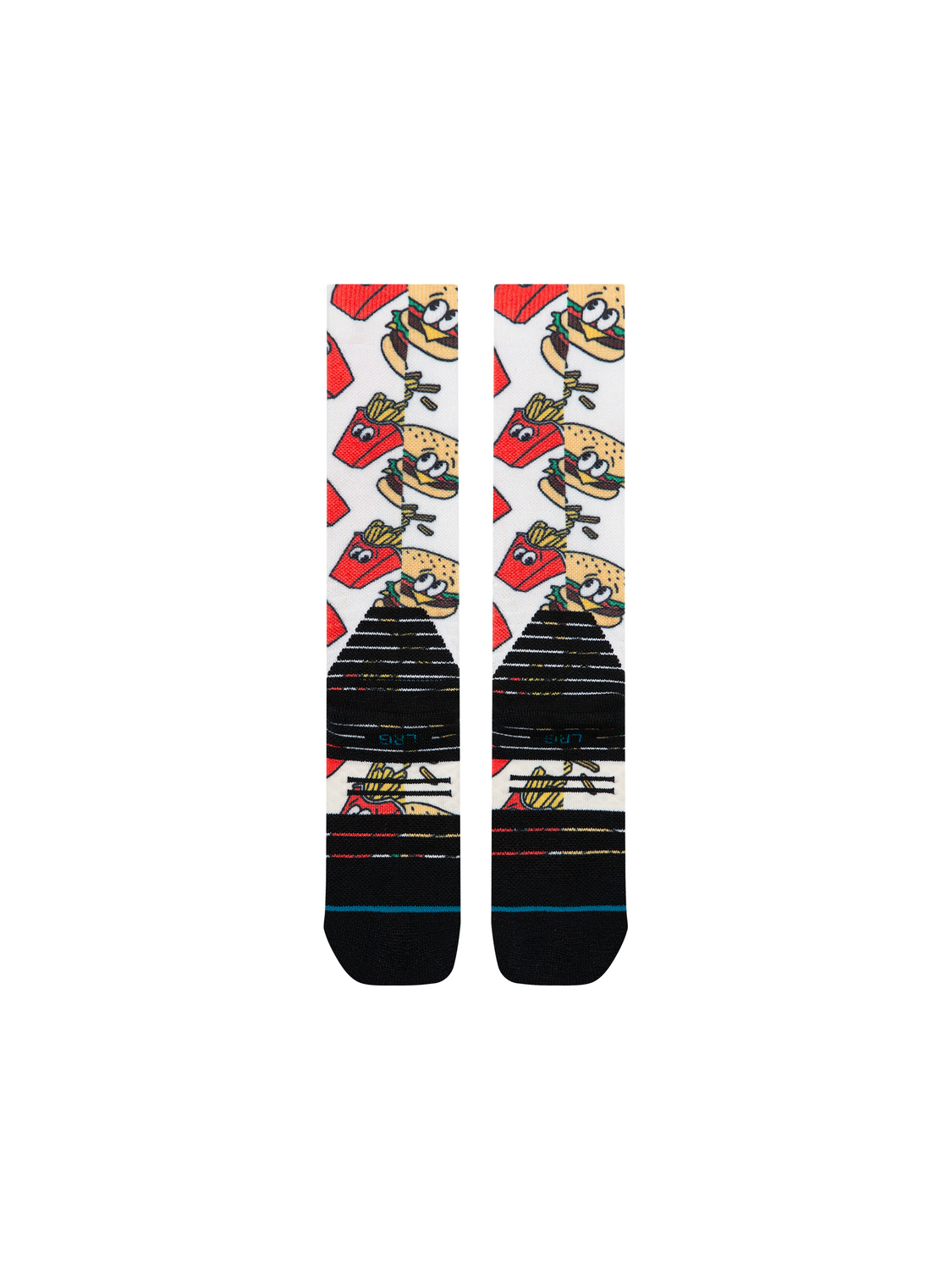 Stance Kids Combo Meal Mid Poly Snow OTC Socks - Red detail 2