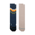 Stance Kids Thompson Mid Poly Snow OTC Socks - 2 Pack - Navy Heather