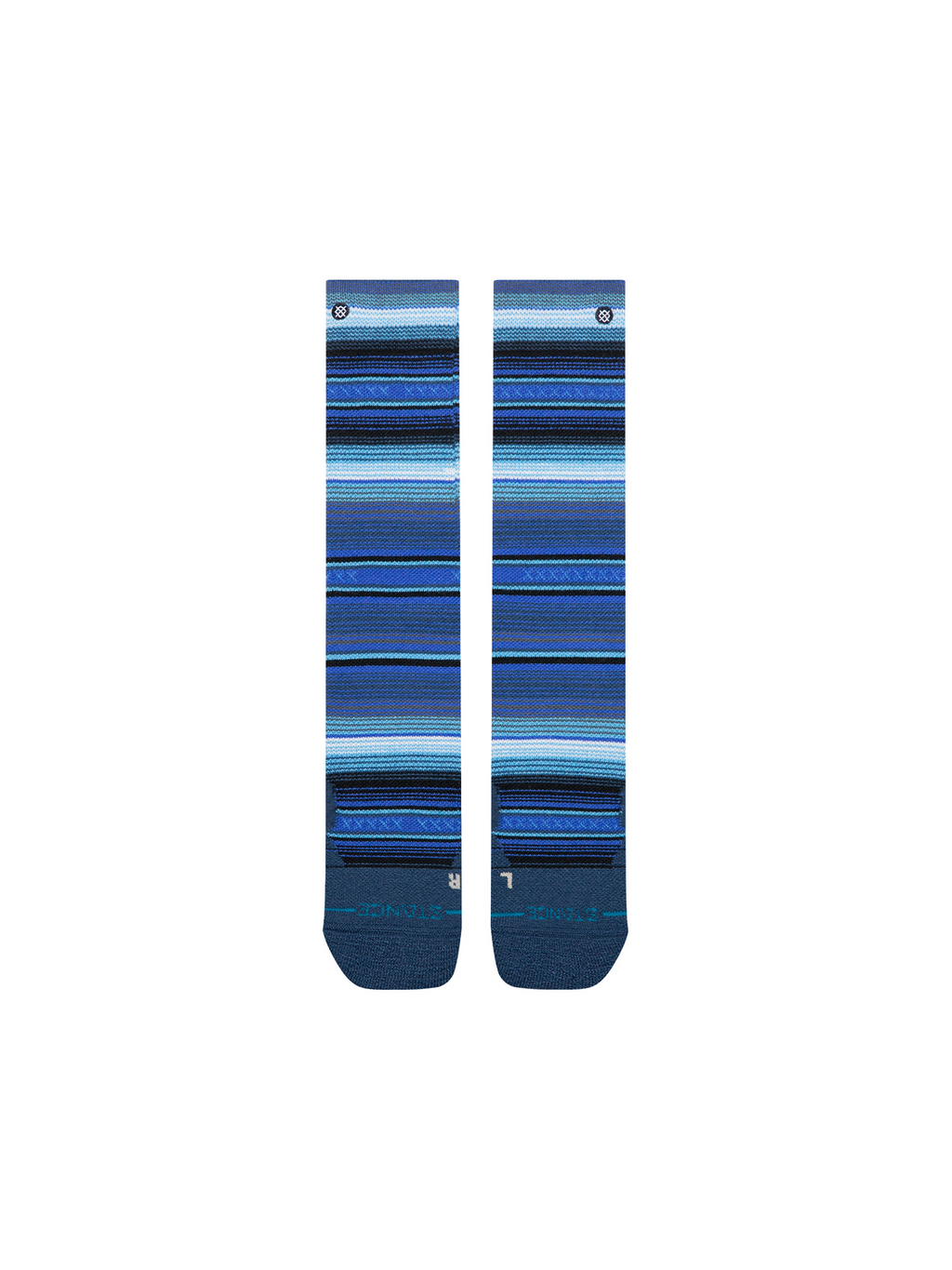 Stance Kids Curren Mid Wool Snow OTC Socks - Blue detail