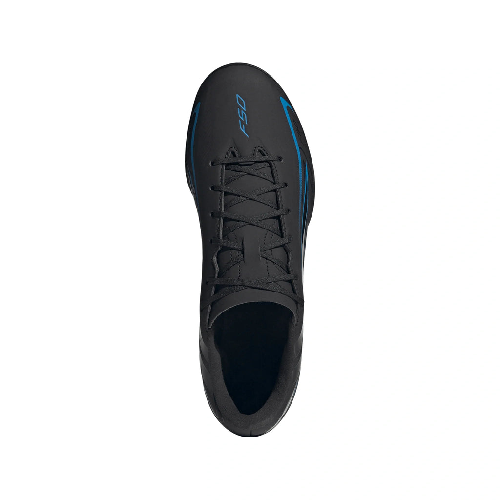 Adidas Men's F50 Hyperfast Club Turf Soccer Shoes - Black