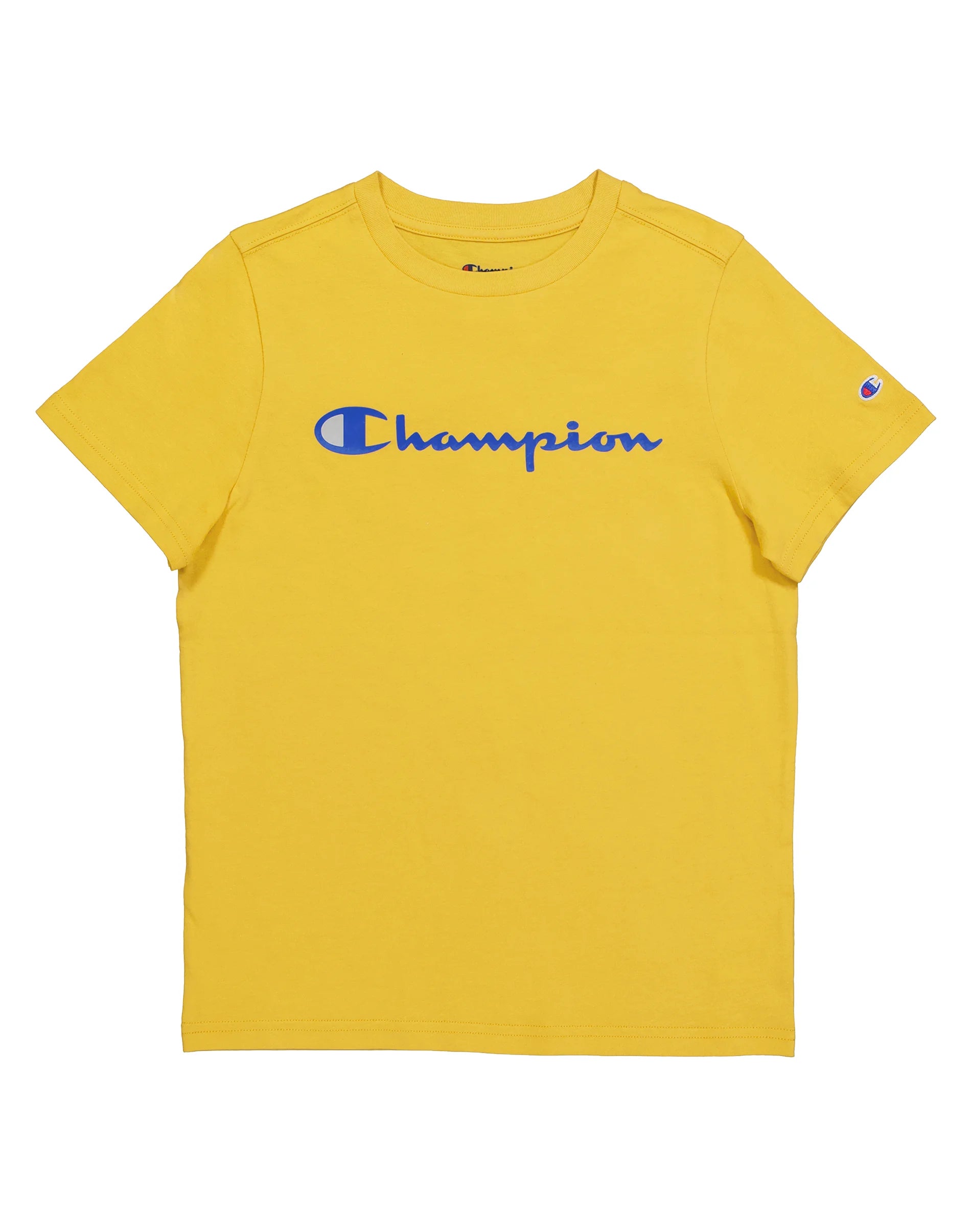 Champion Big Kids' Script Logo T-shirt – Ernie's Sports Experts