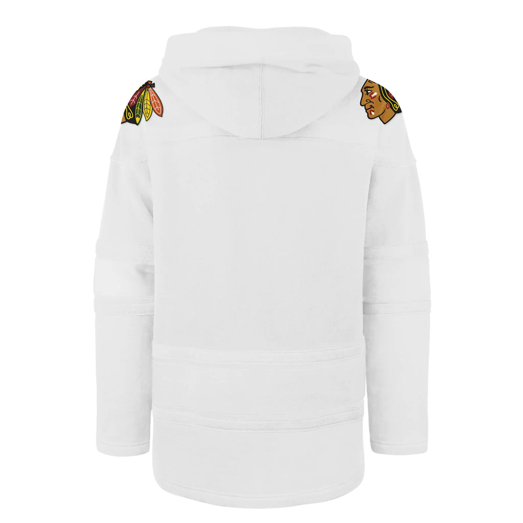 Chicago Blackhawks White Out LACER Hoodie