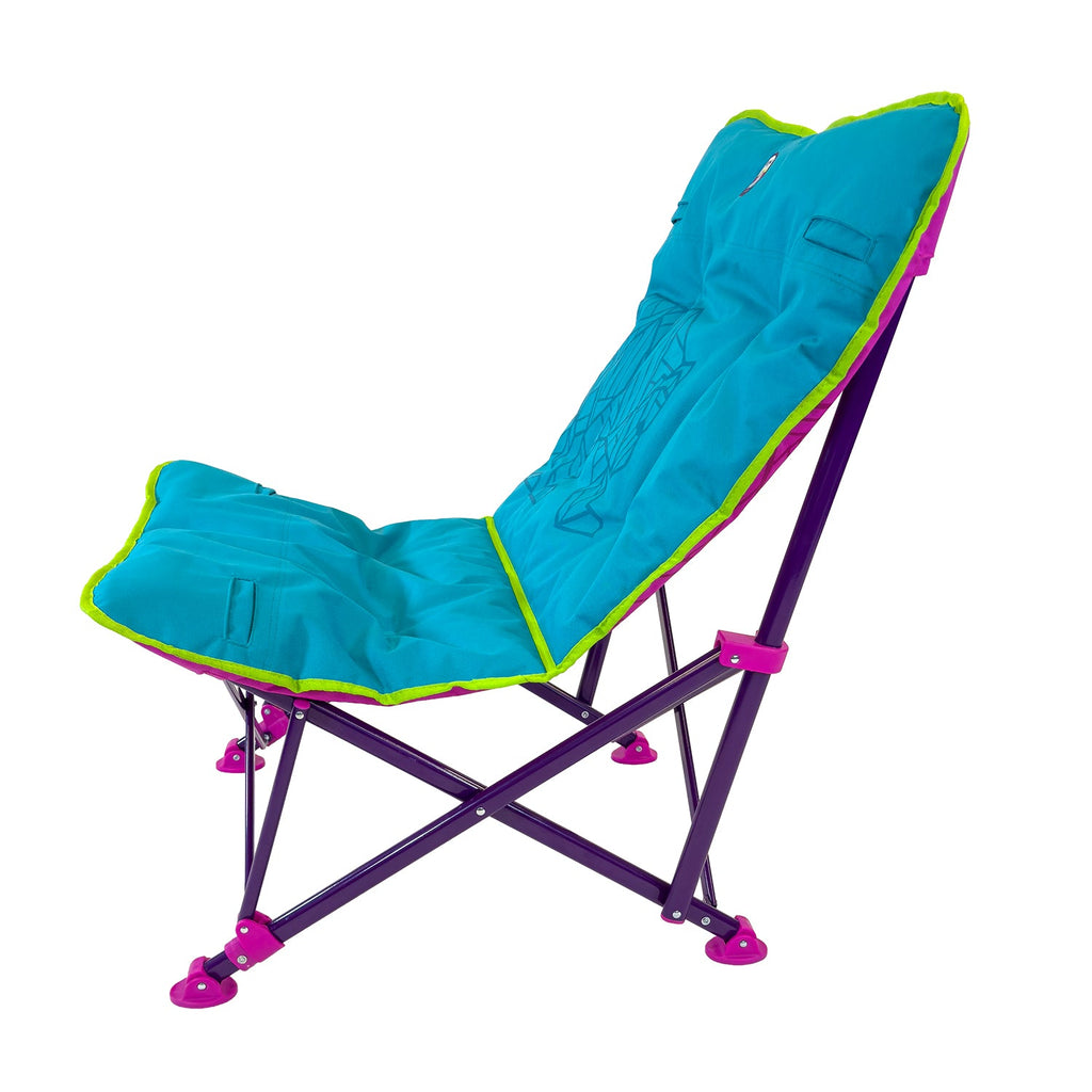 Kuma Aurora Padded Flip Chair pink cushion side