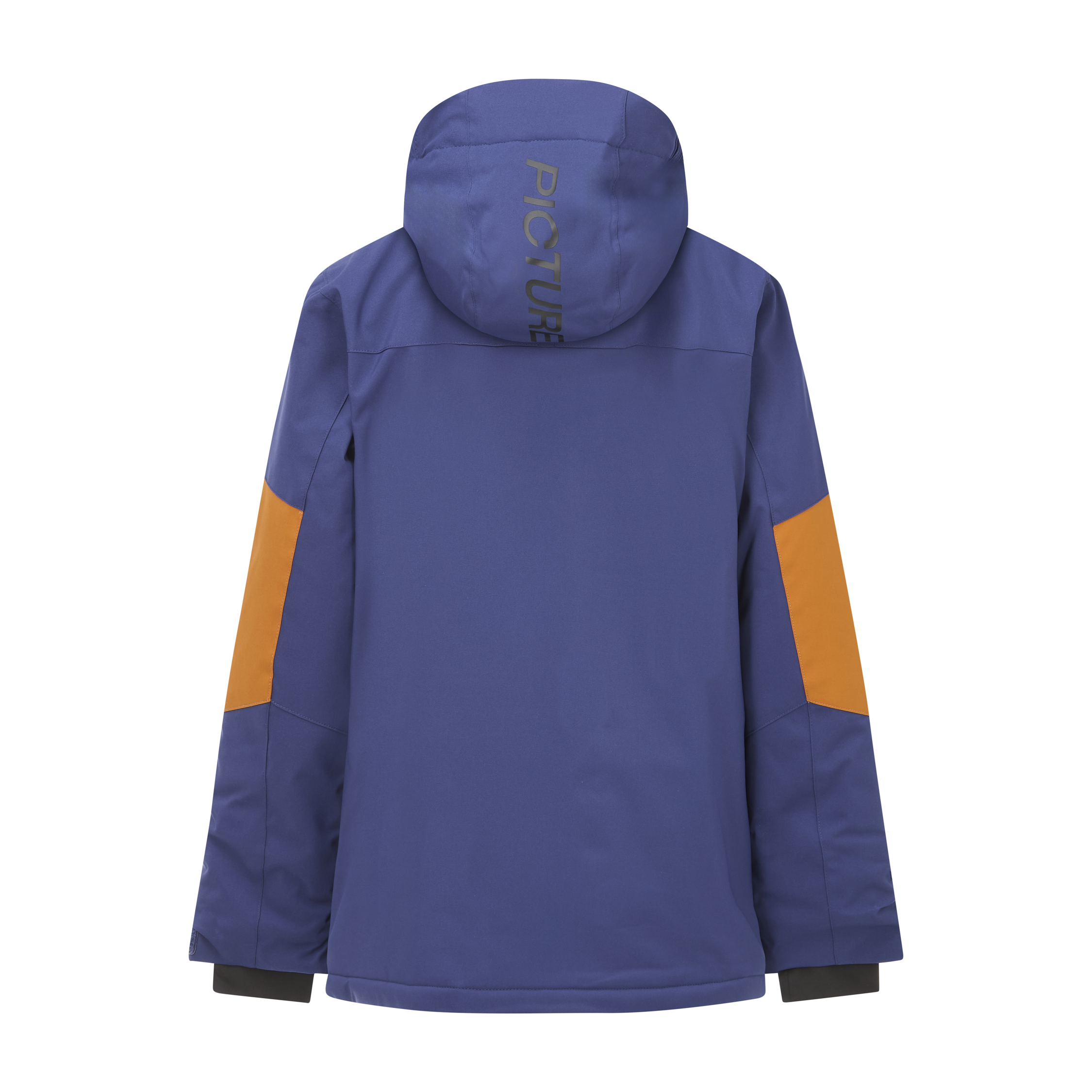 Picture Organic Boy's Youth Daumy Jacket in Patriot Blue - flat back