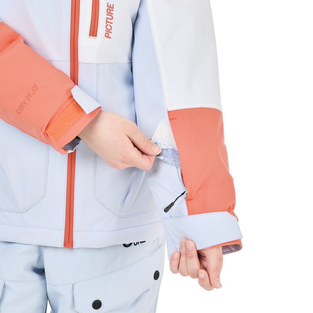 Picture Organic Girl's Youth Seady Jacket - Living Coral - view 4