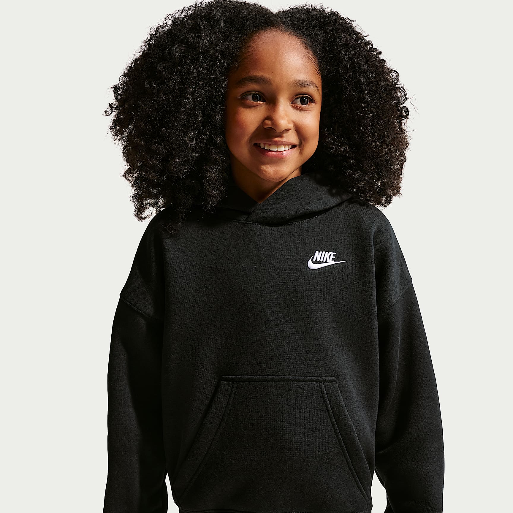 Nike Boys' Youth Sportswear Club Fleece Oversized Hoodie