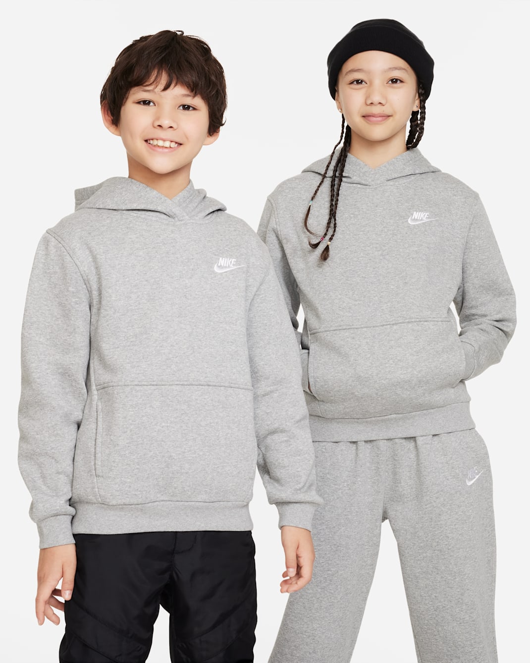 Nike Big Kids Sportswear Club Fleece Pullover Hoodie