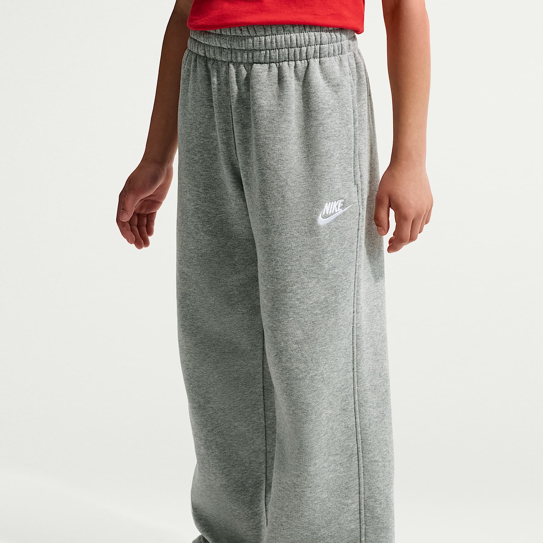 Nike Kids' Sportswear Loose Open-Hem Pants