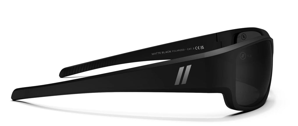 Blenders Lakeview Polarized Sunglasses - Matte Black - top