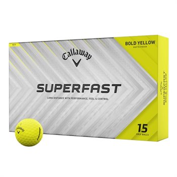 Callaway Superfast 25 - 15 Pack Distance Golf Balls