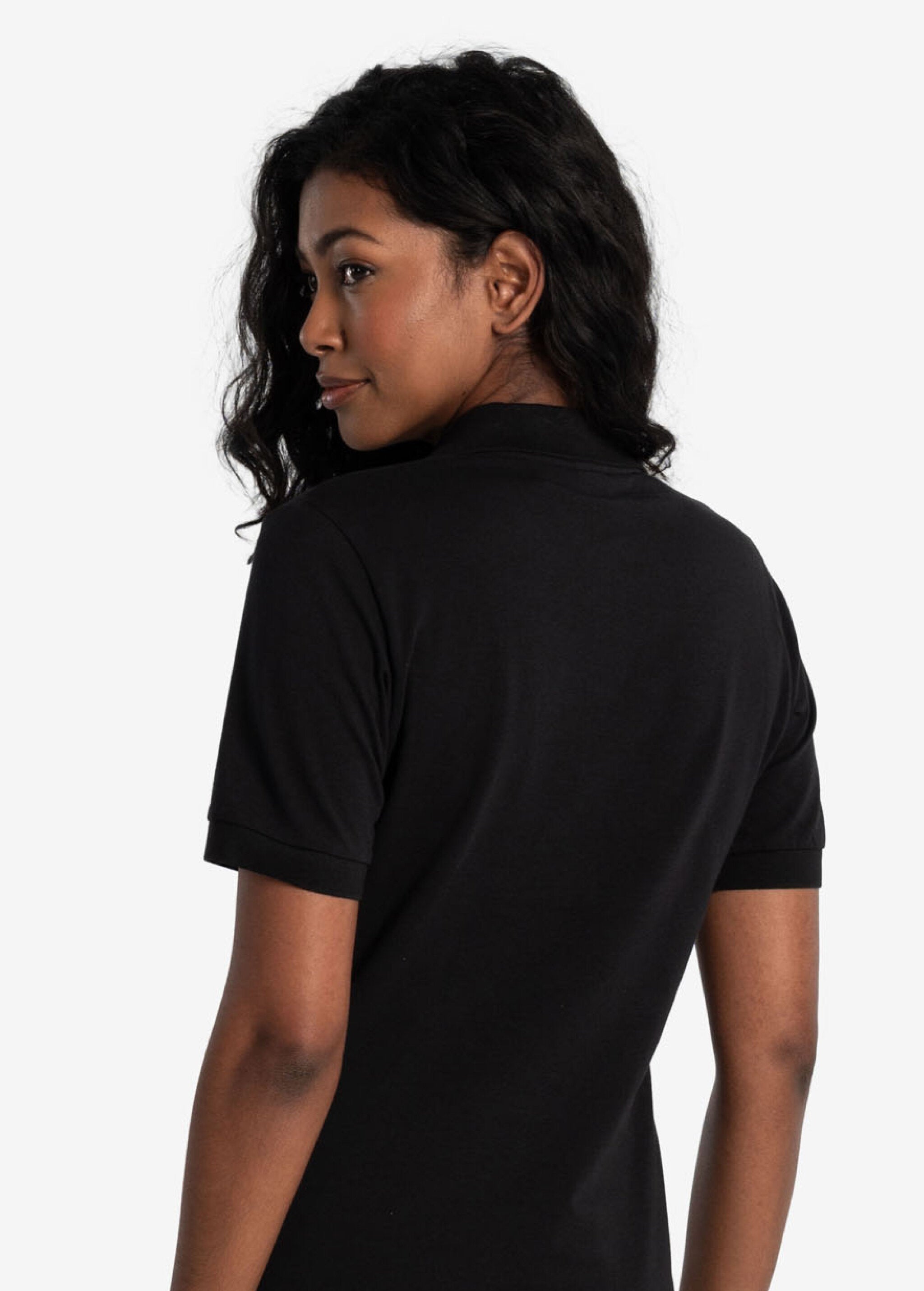Lole Effortless Polo Dress Black - side